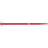 Cable tie nylon red 280x4.5mm 100pc.